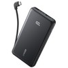앤커 졸로 10000mAh 22.5W 보조배터리 (C타입 케이블 일체형), 블랙, A110D