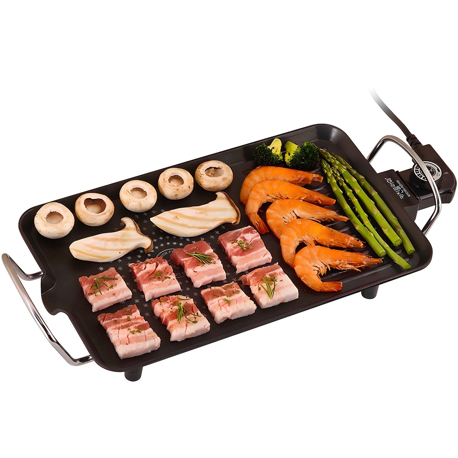 다양한 요리를 위한 완벽한 파트너, 키친플라워 쿠킨 통주물 와이드 전기그릴