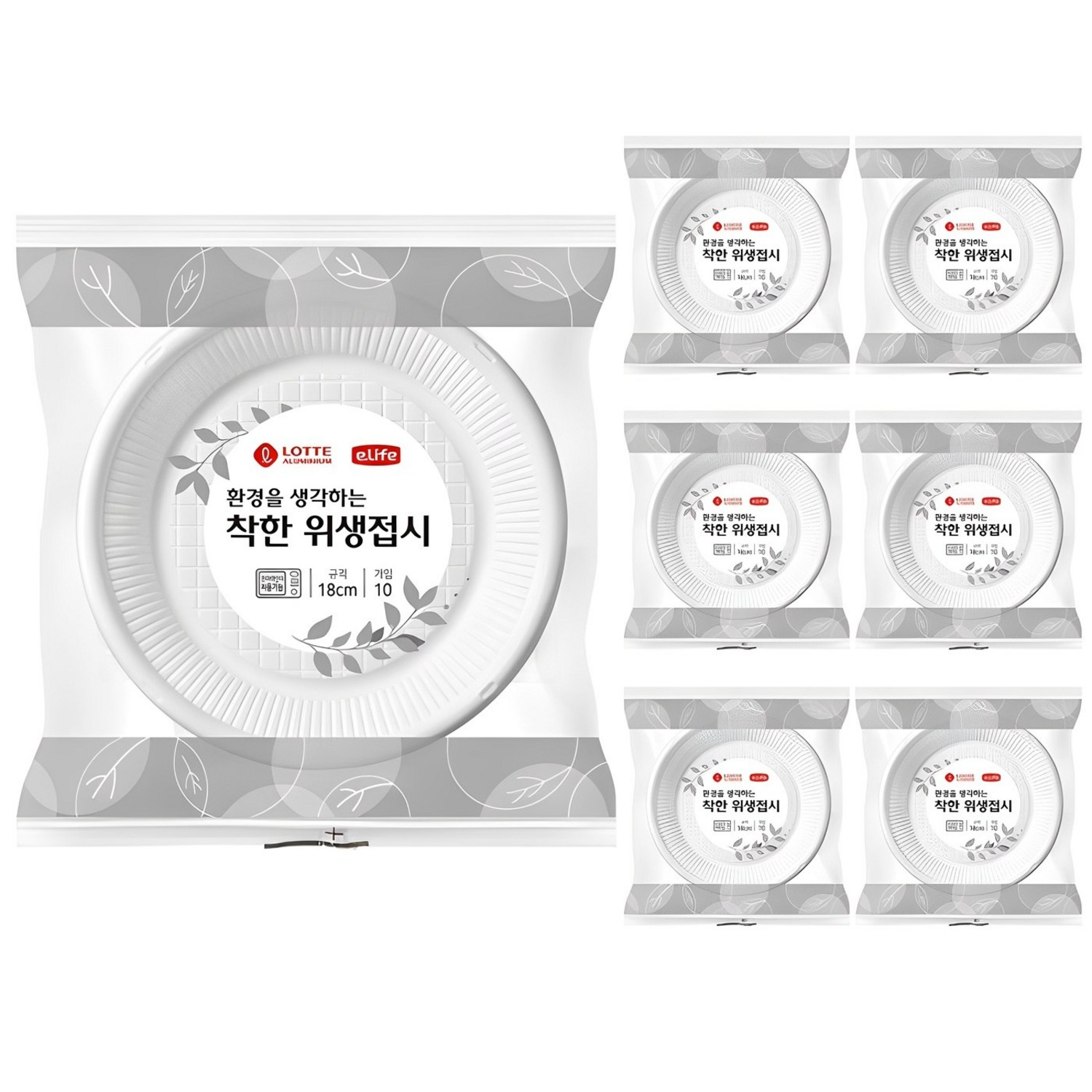 추천상품 롯데이라이프 위생접시 18cm, 총평가수 3,868개의 만족평점!