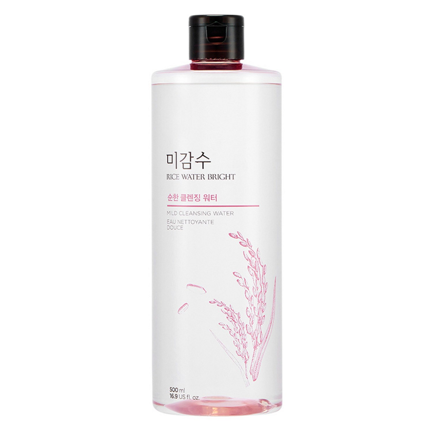 미감수 브라이트 순한 클렌징 워터 500ml 2개 세트 미감수클렌징오일