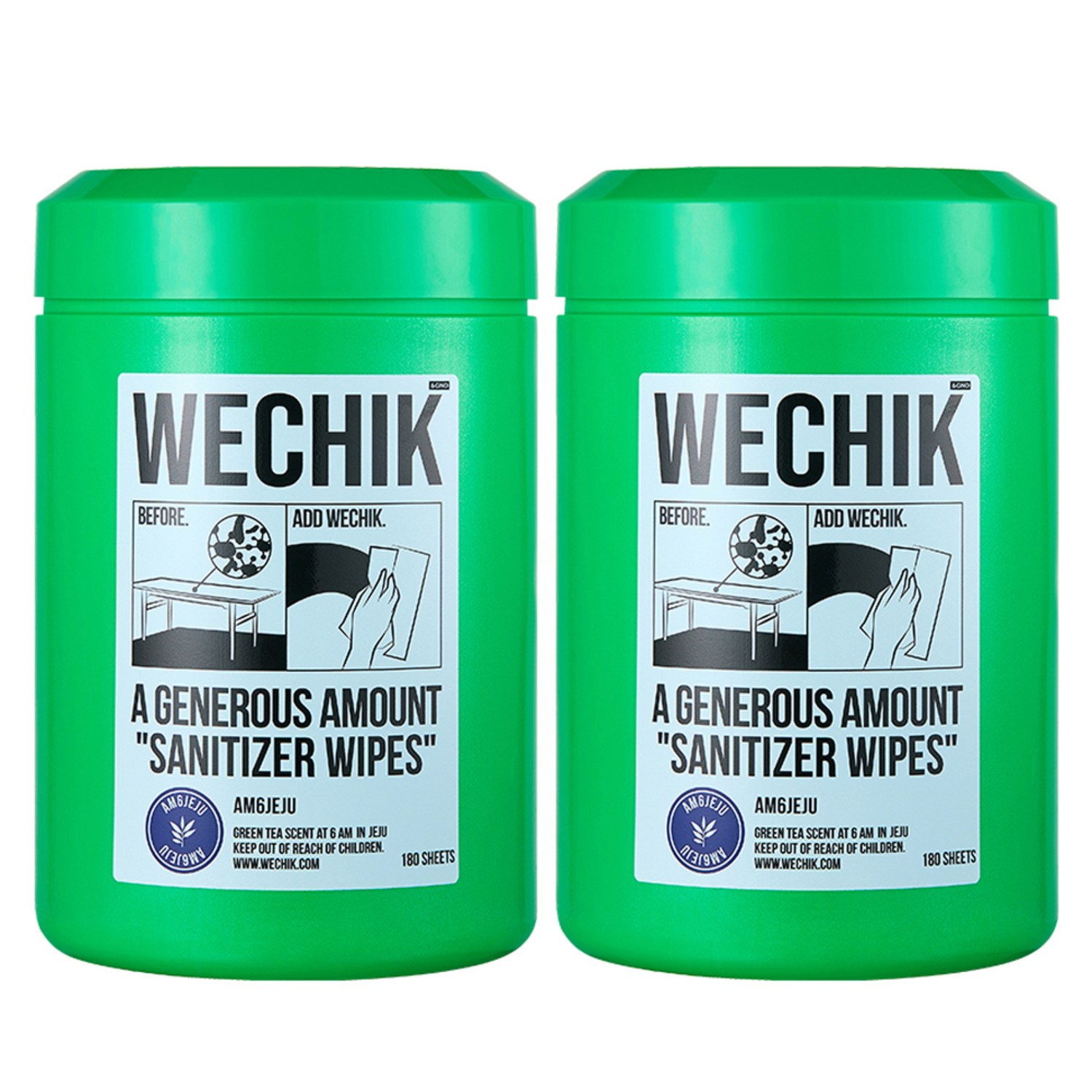 위칙 소독 세정 티슈로 집안 곳곳에서 위생을 지켜보세요!