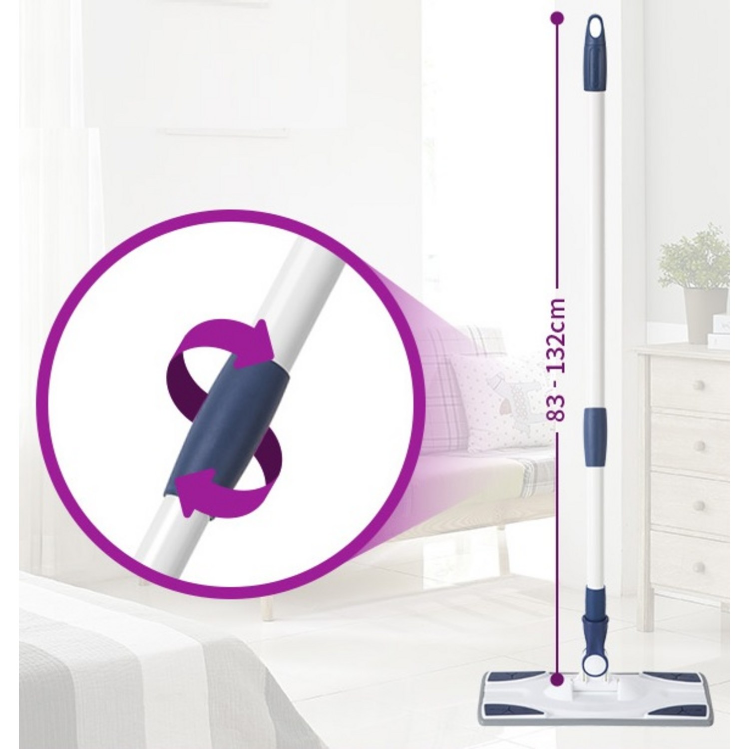 더러운 청소를 더 쉽게, 스카치브라이트 베이직 막대걸레!