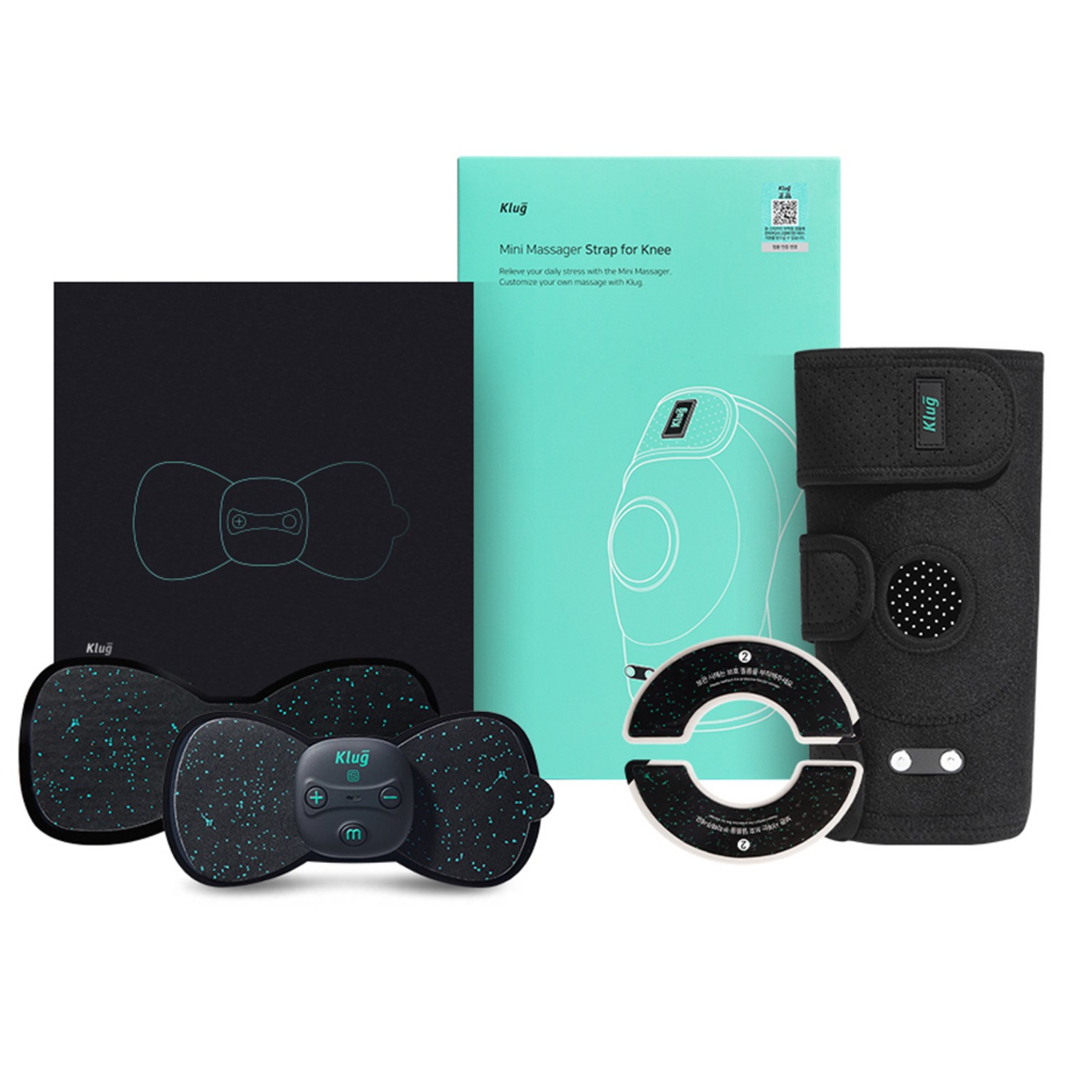 끊어지는 무릎 통증에 안식을 선사하세요: 클럭 무릎마사지기 세트