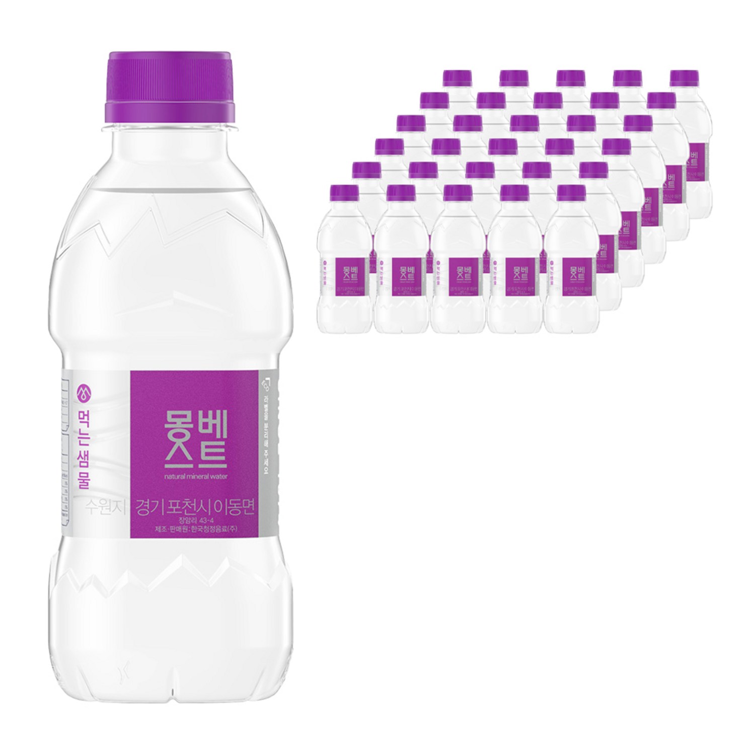 몽베스트 생수, 500ml, 40개