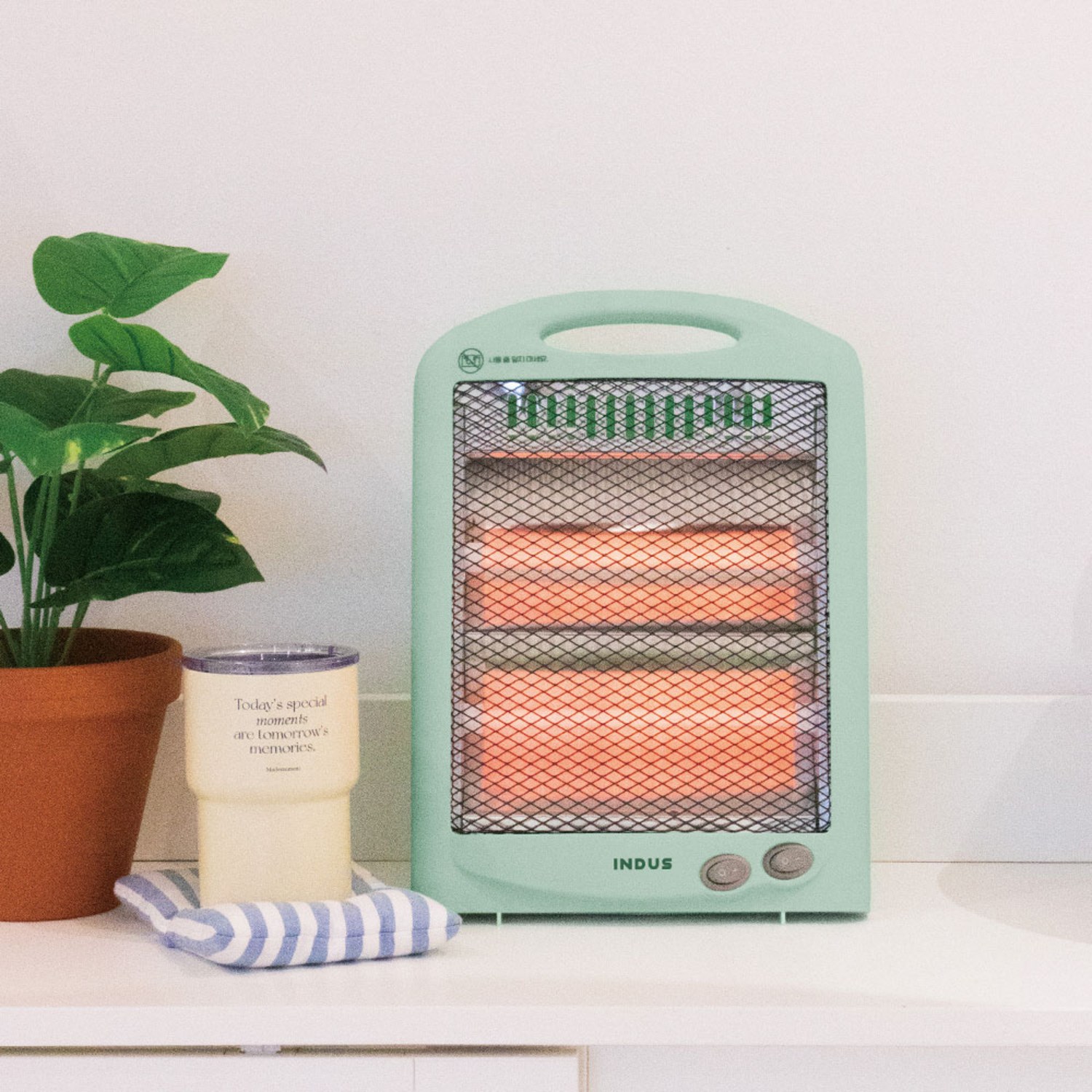 합리적인 가격으로 따뜻한 겨울을, 인더스 2단 미니 전기히터