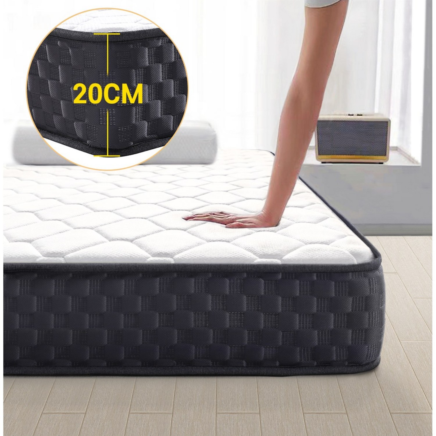 KURUA 침대 매트리스(슈퍼싱글) – 최상의 수면 경험을 위한 선택 매트리스