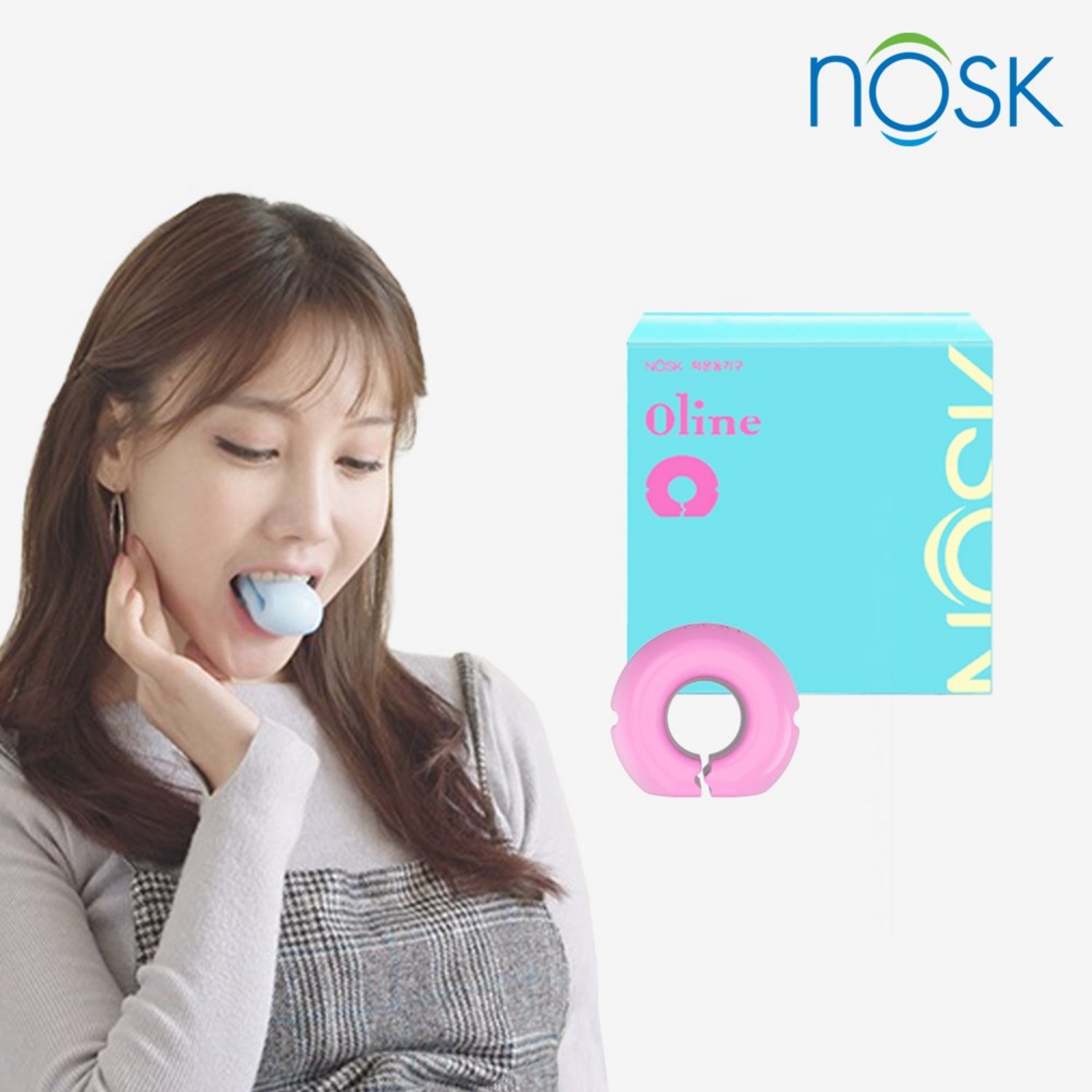 노스크 영라인 Soft ver.2: 얼굴 윤곽을 개선하고 턱 관절 운동을 강화하세요