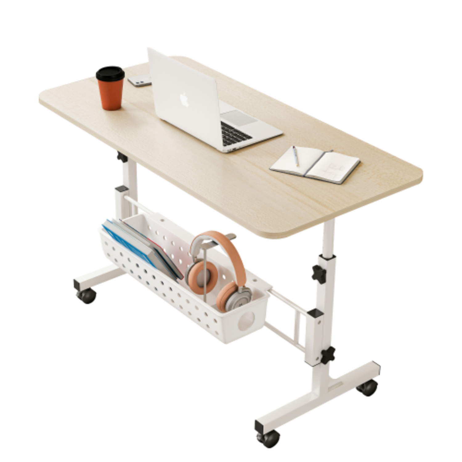 내 공간에 자유를 더하다! 이동식 높이 조절 테이블로 스마트한 공간 활용을 시작하세요.