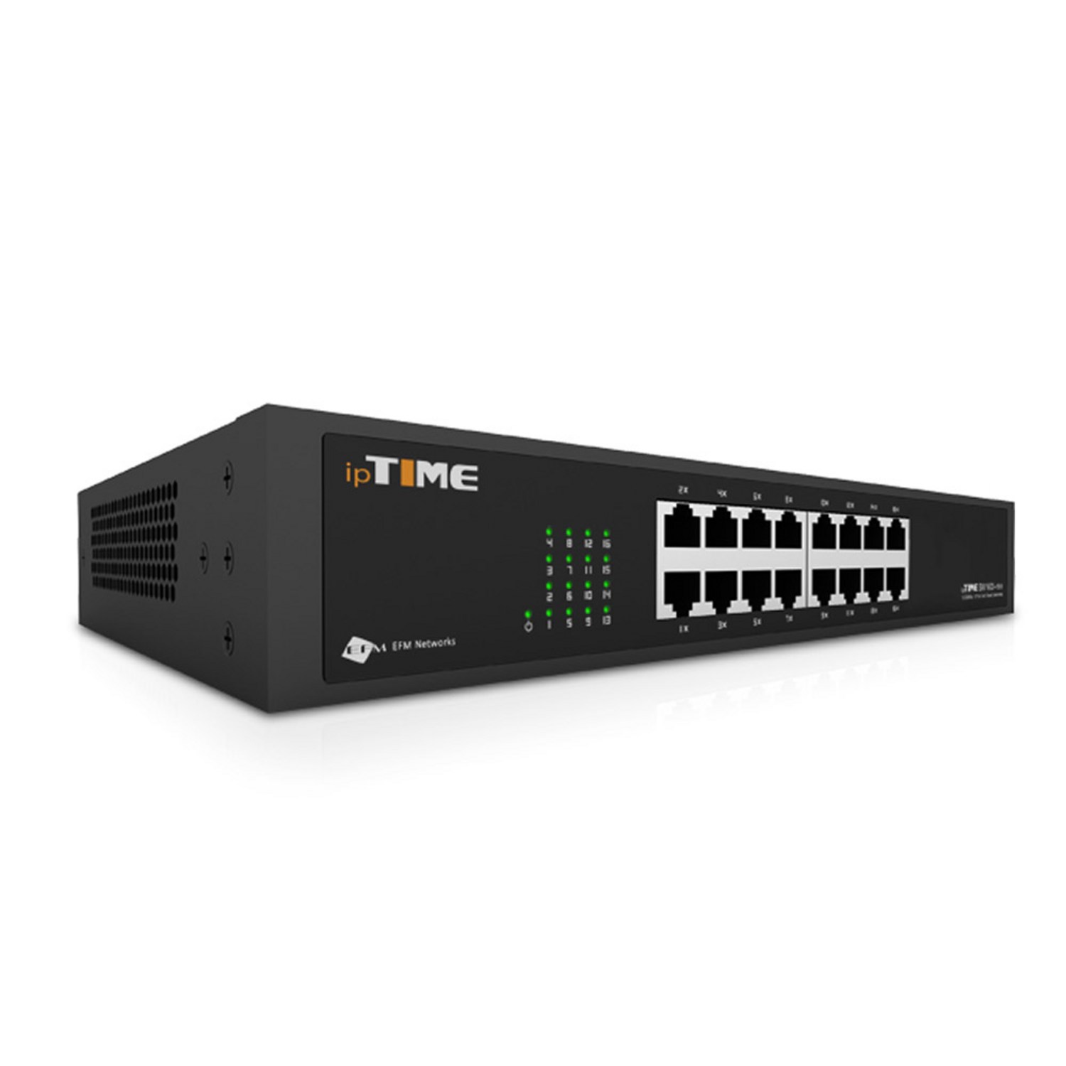 IPTIME SW1600-MINI - 10/100M 허브 16포트, 네이비몰 본상품선택, 1개