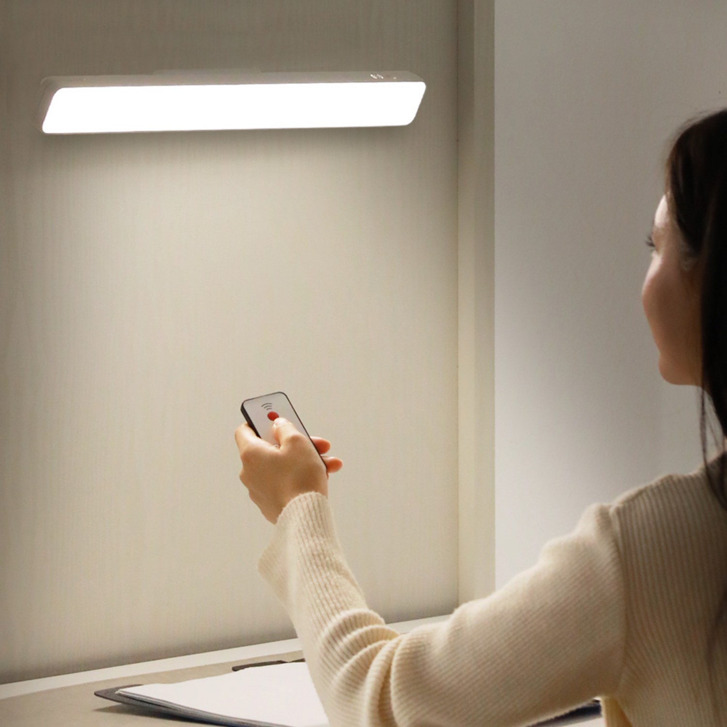 모드에버 초집중 무선 각도조절 LED 무드등 리뷰 스탠드