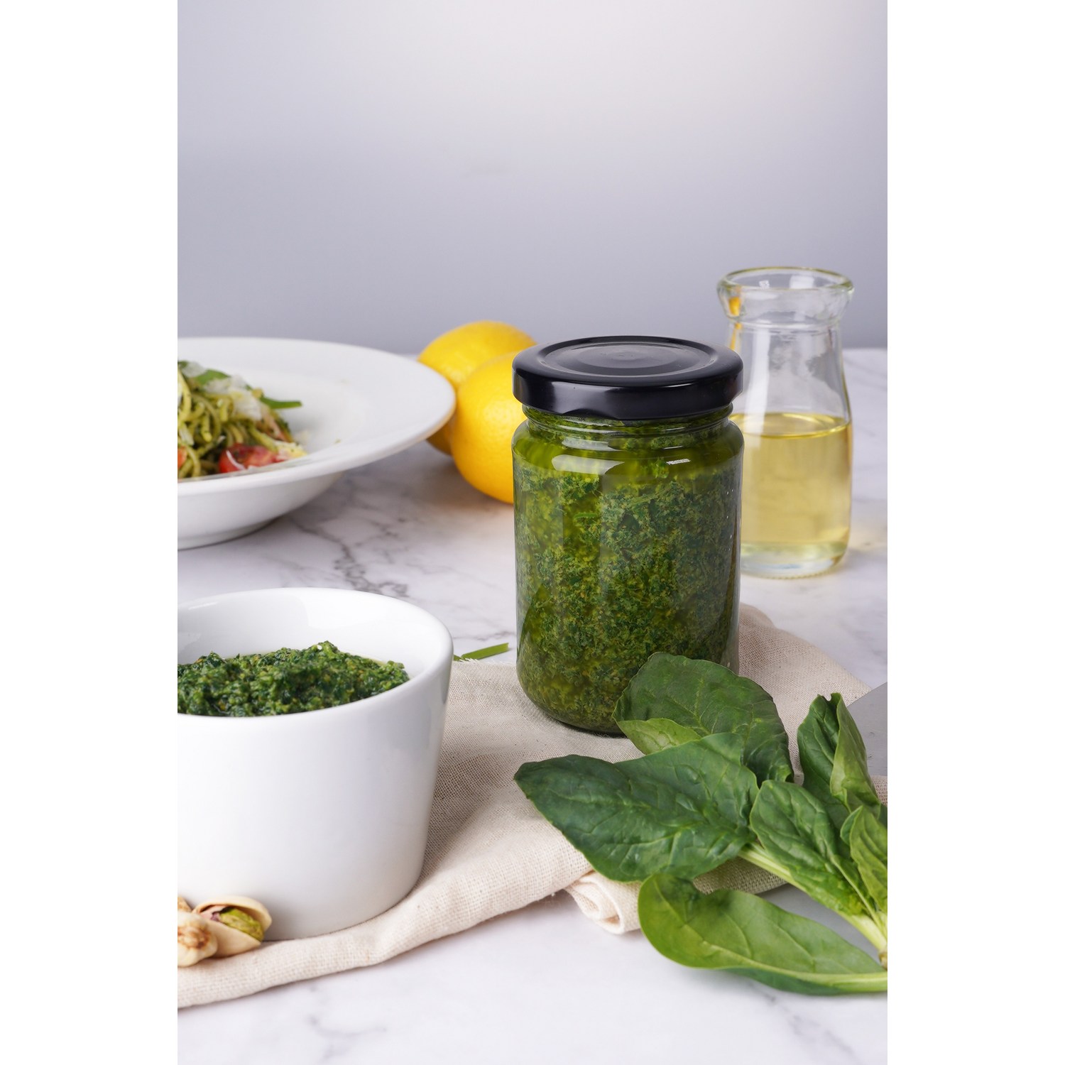 건강과 맛을 모두 잡은 수제 시금치페스토