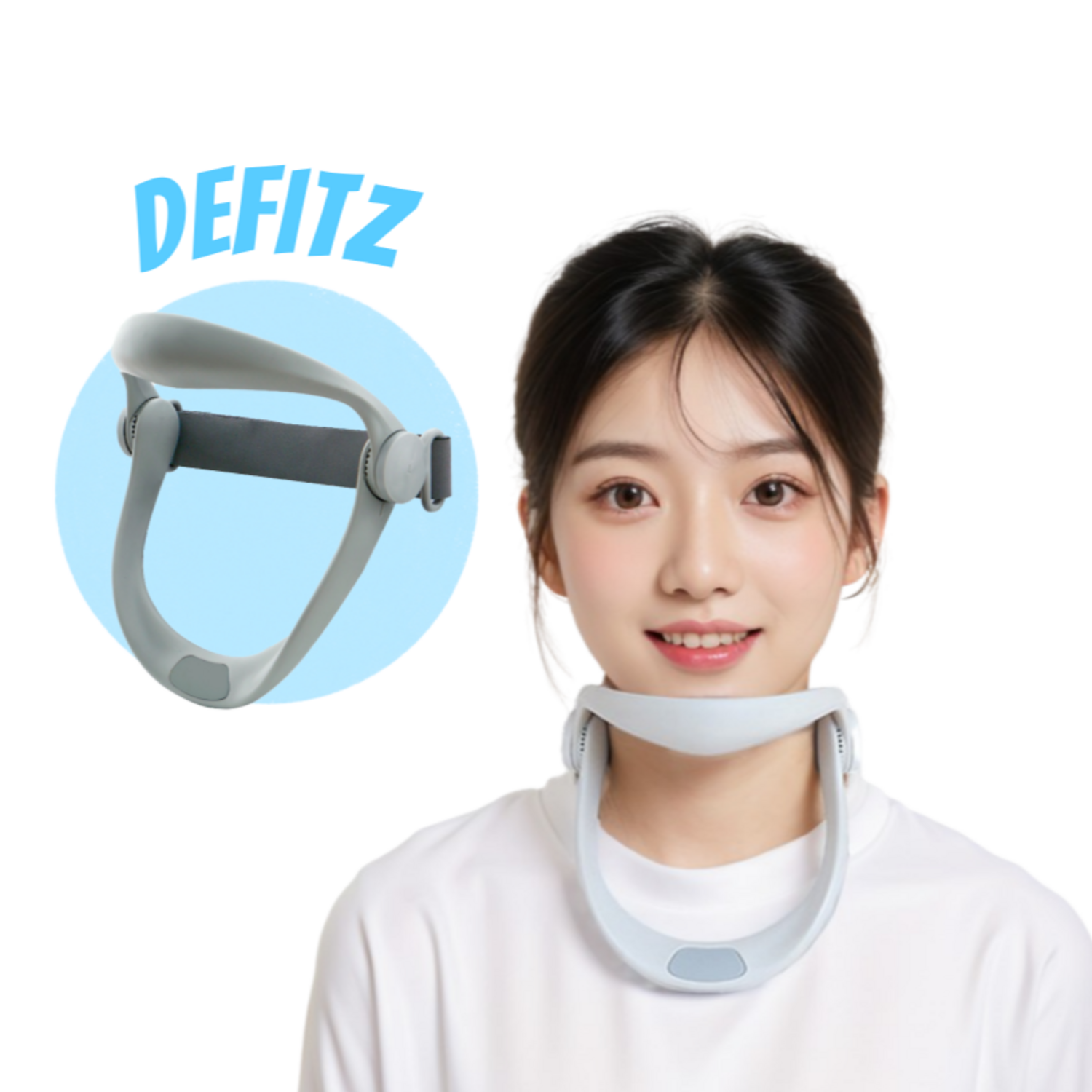 디피츠 거북목교정기, 목견인기로 일자목을 교정하자 거북목교정기