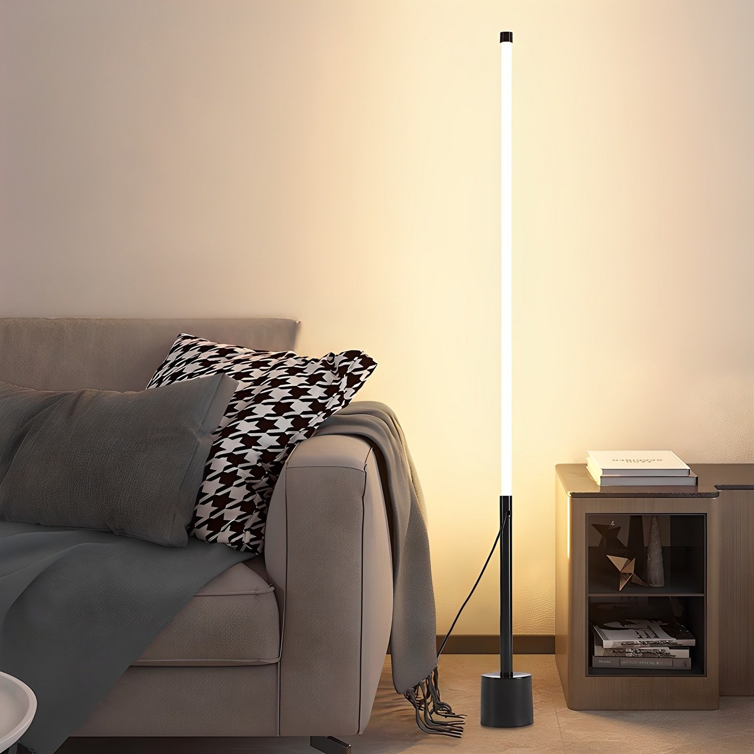 ALLILIO 블랙 10W LED 스탠드 조명 – 심플하고 창의적인 거실 및 침실용 눈 보호 조명 led테이블 ALLILIO 블랙 10W LED 스탠드 조명 – 심플하고 창의적인 거실 및 침실용 눈 보호 조명 led테이블