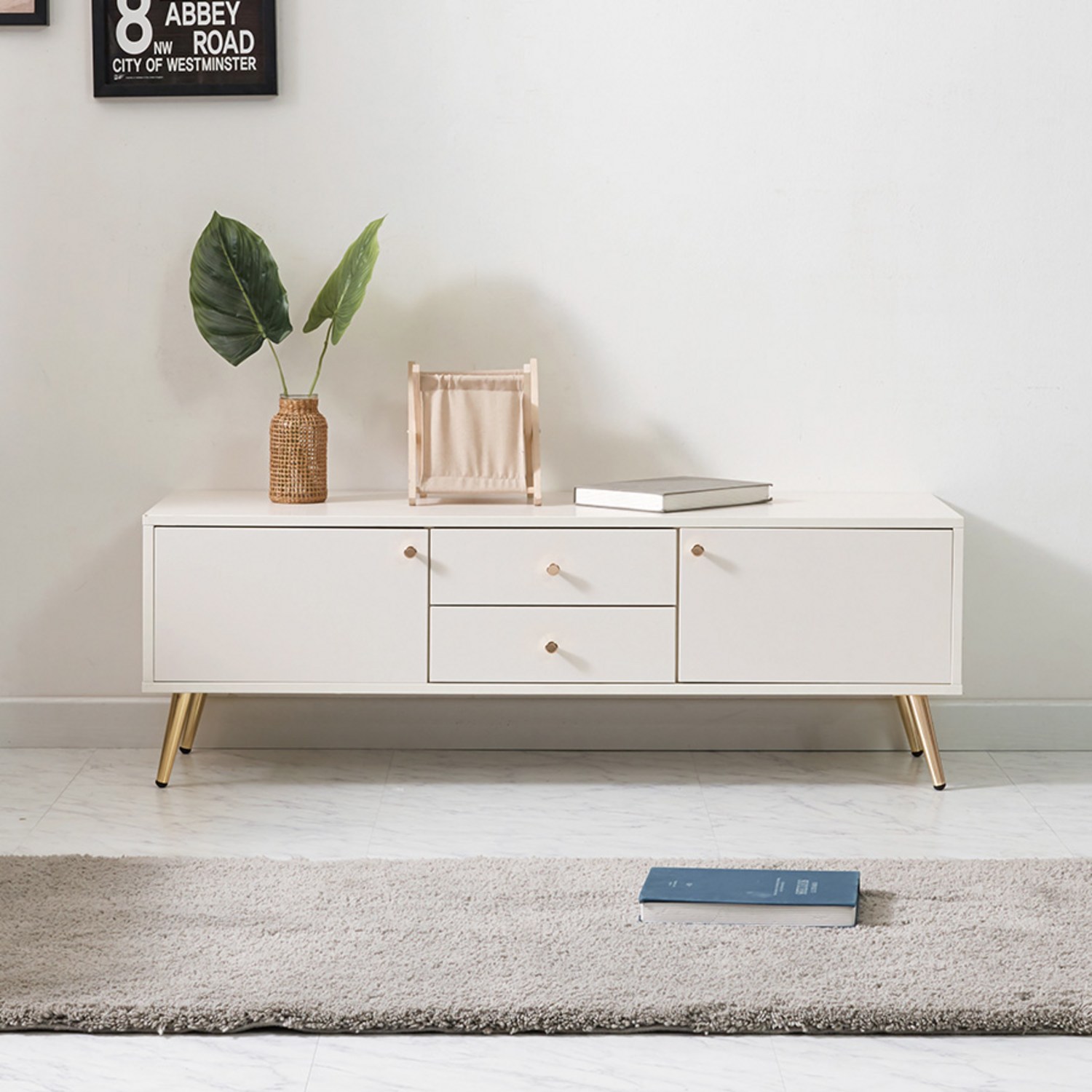 이노센트 라즈 모던 티비 거실장 1200: 할인, 디자인, 퀄리티 모두 갖춘 거실장의 완성!