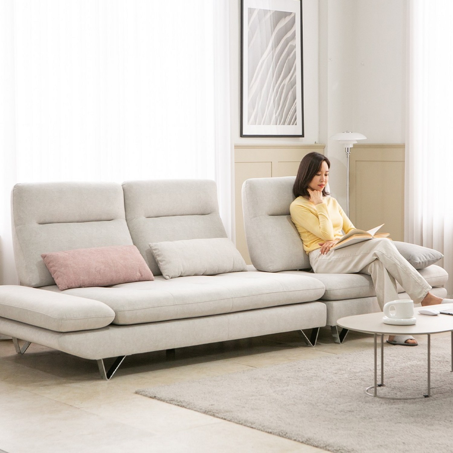 헤닝 라온 소파로 완성하는 포근하고 스타일리시한 거실