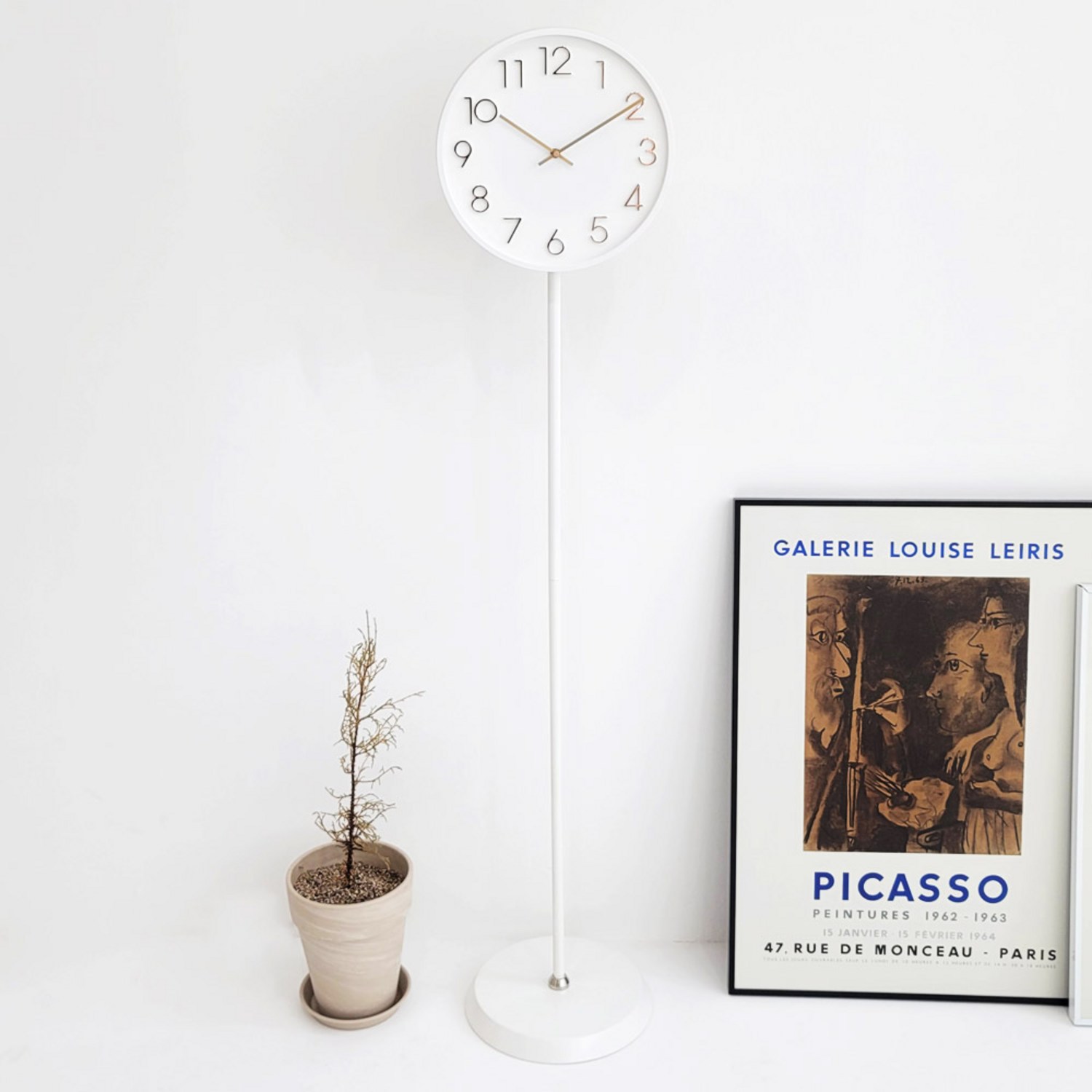 무소음마일드스탠드시계, 조용한 시간의 동반자 스탠드시계