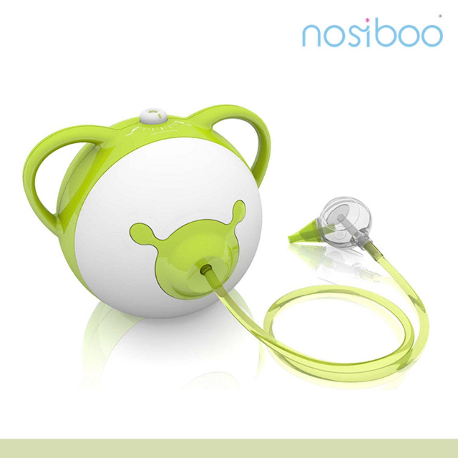 아기의 콧물을 안전하고 효과적으로 제거하는 노시부 전동식 콧물흡입기