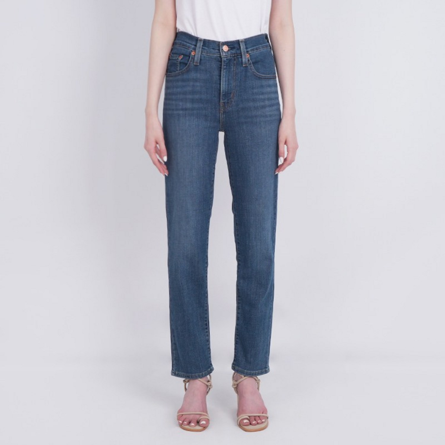 리바이스 여성 하이라이즈 슬림 스트레이트 청바지 724 모델 – 188830238 리바이스여성청바지