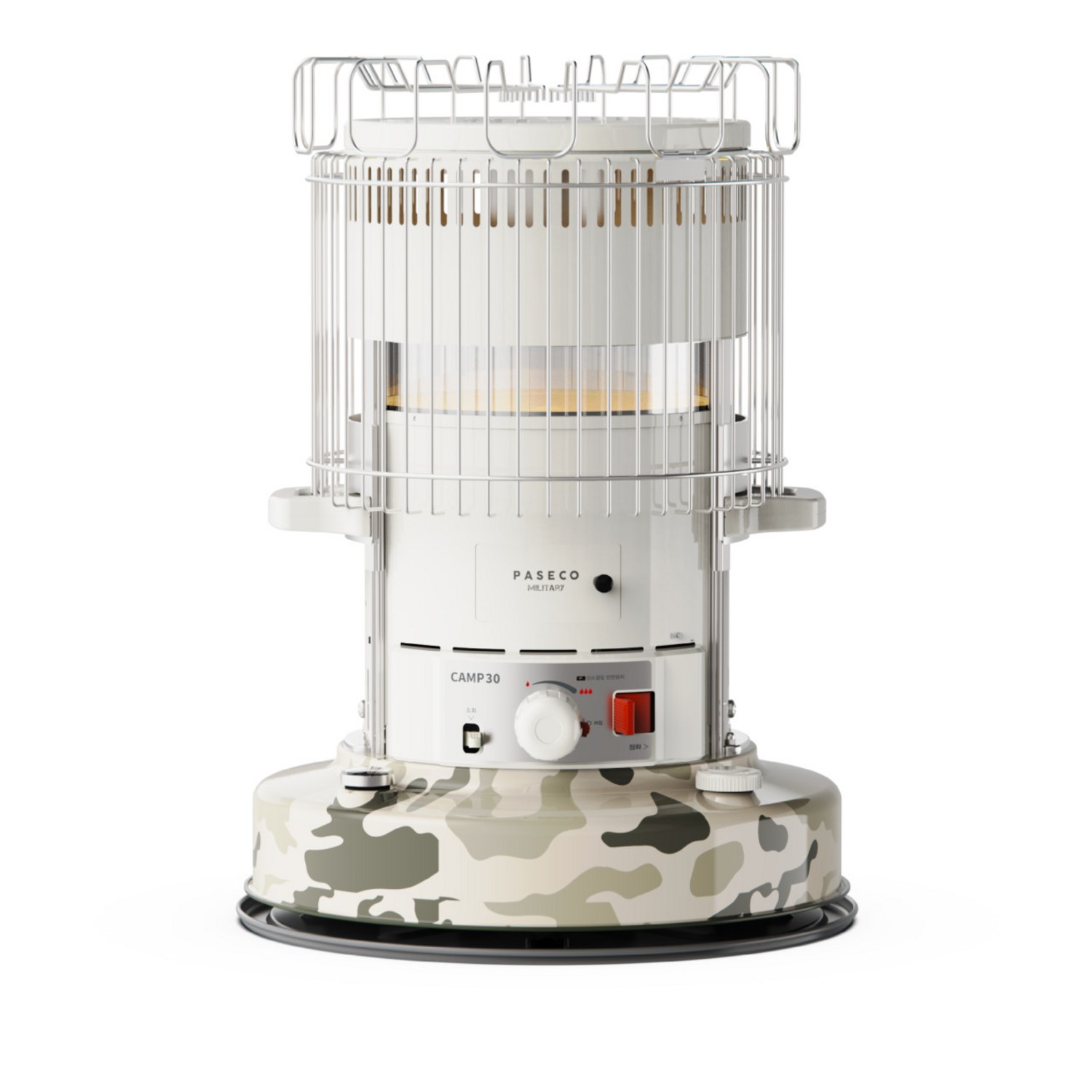 파세코 CAMP-30 데저트 카모: 따뜻하고 안전한 겨울 캠핑의 동반자