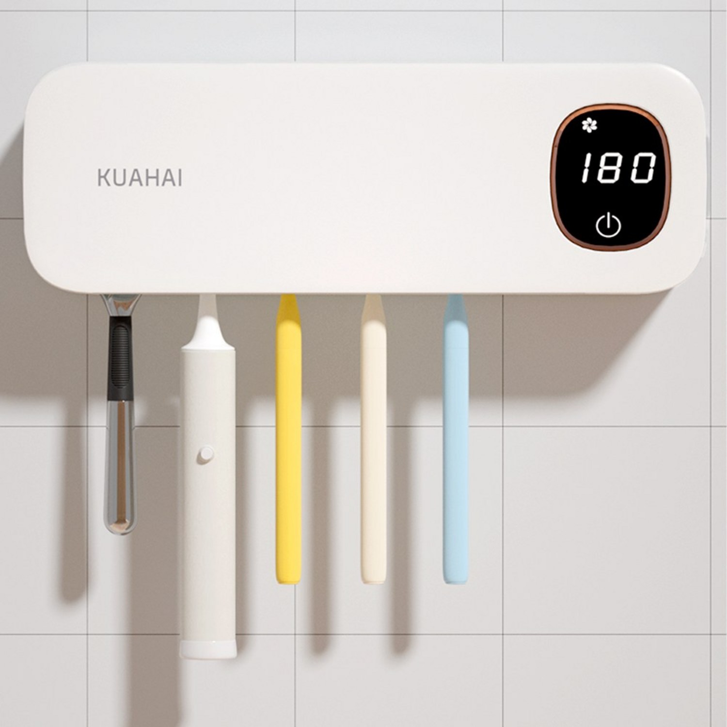 칫솔 깨끗이! 건강한 입안 위해 필수품인 ‘KUAHAI 가정용 무선 칫솔살균기’