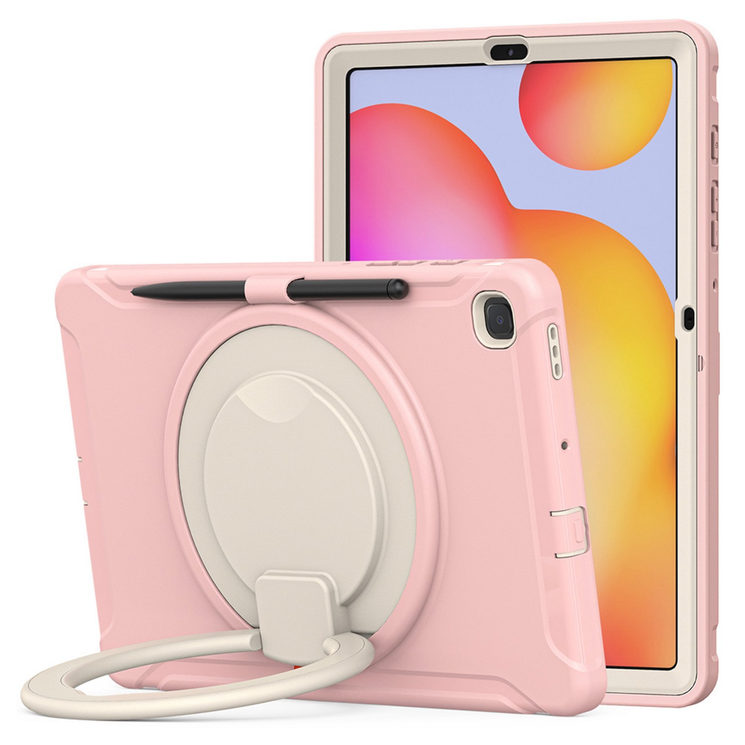 갤럭시탭 S6 라이트를 위한 완벽한 보호, 마카롱 아머케이스 갤럭시탭s6라이트케이스