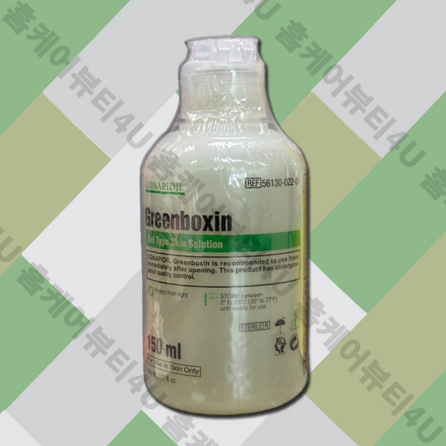 코나피딜 그린박신 쿨링 진정겔: 홍조, 트러블, 수부지 피부를 위한 섬세한 솔루션 그린박신