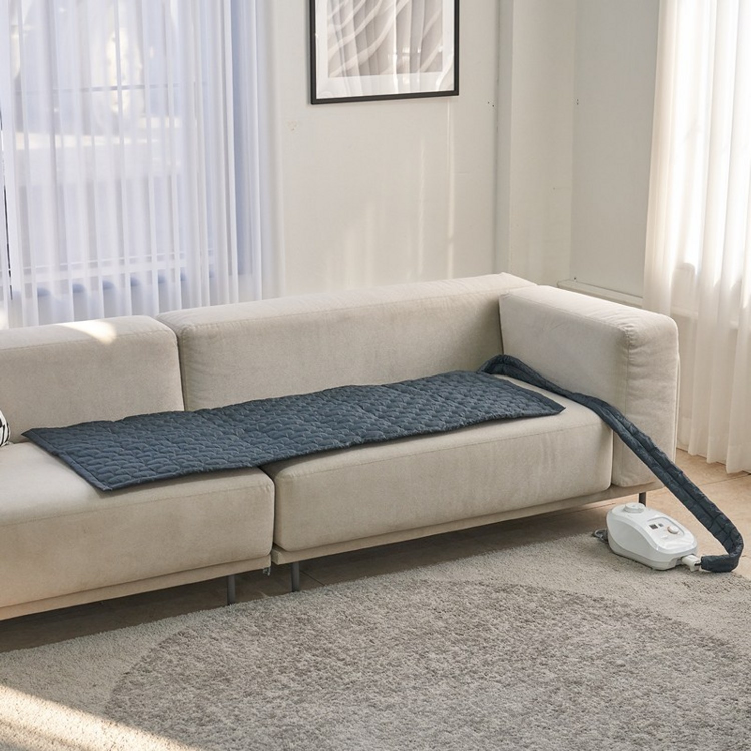 포근함이 스며드는 일상, 온수누리 OWBS-K-쇼파 온수매트로 따뜻하고 편리한 겨울을 보내세요.