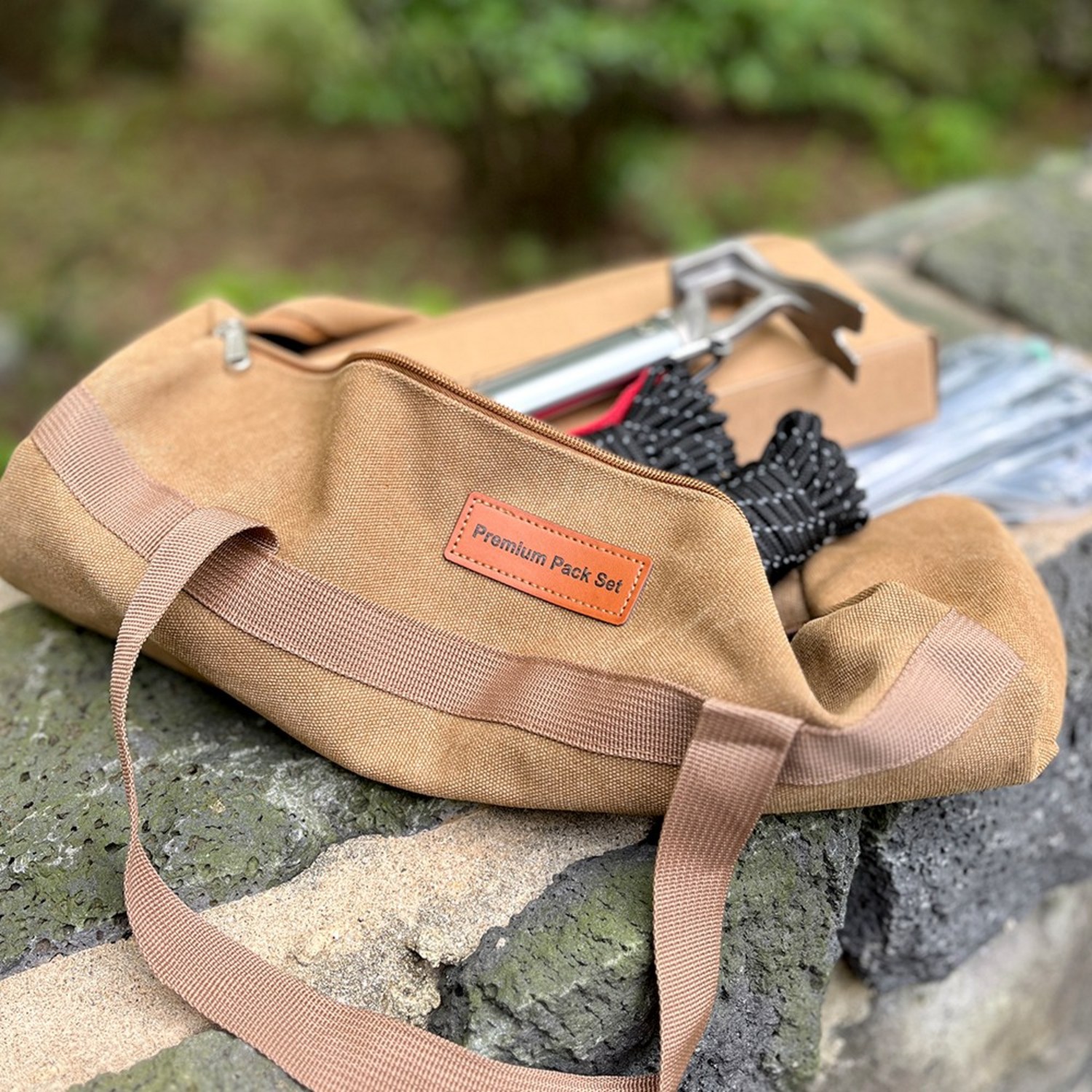 캠핑의 품격을 높이는 매드캠프 프리미엄 타프팩 텐트팩 세트