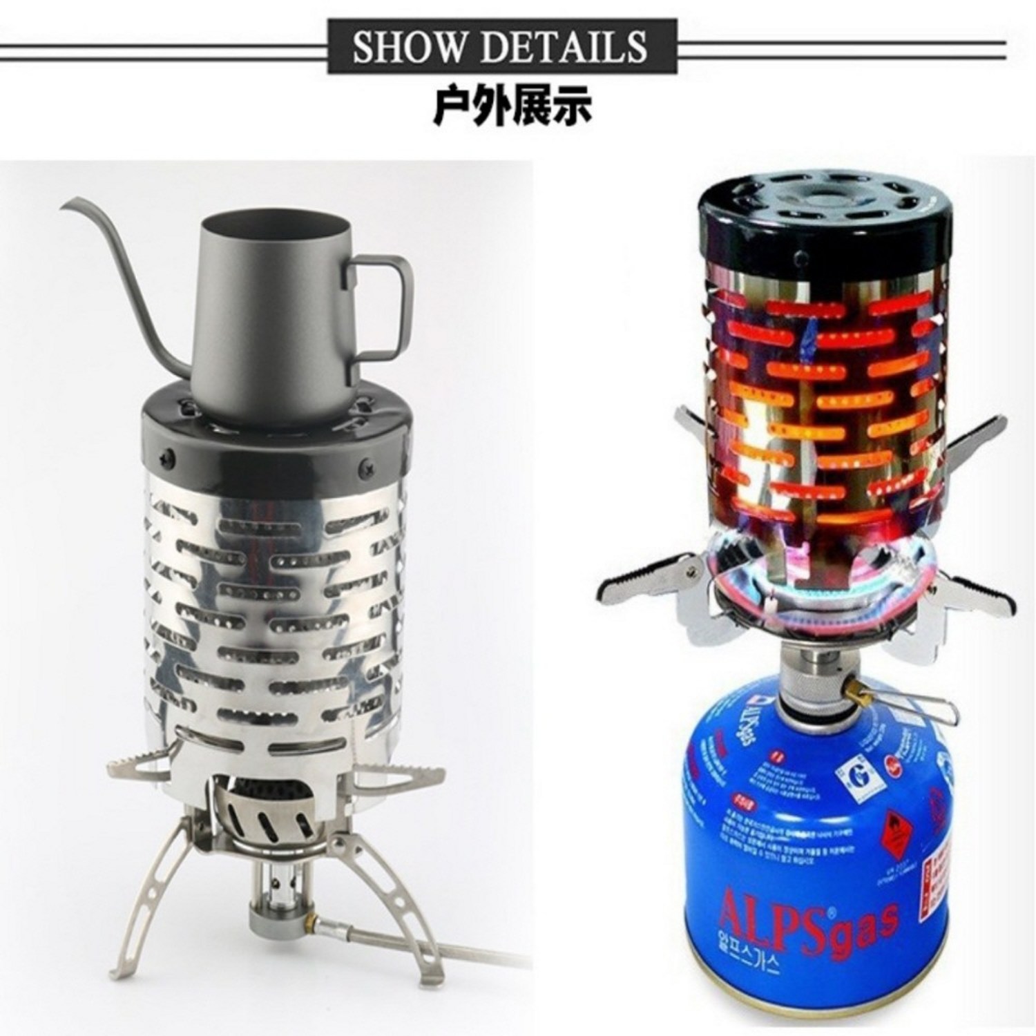 휴대성은 좋지만, 안전성 검증이 필요한 캠핑용 미니 난로. 신중한 구매 결정이 필요!