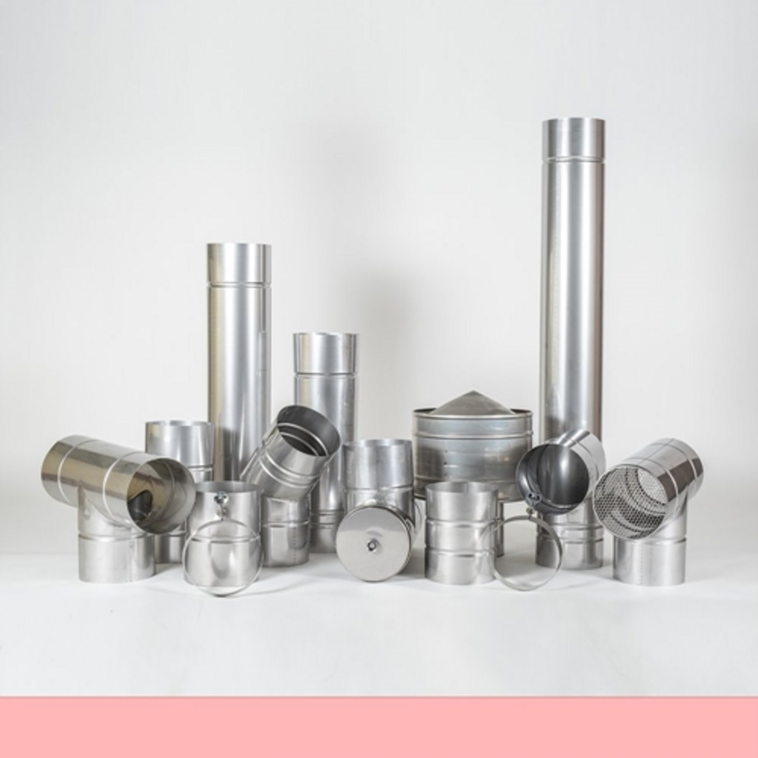 안전하고 효율적인 난방을 위한 필수품, MS냉난방 100mm 스텐 연통