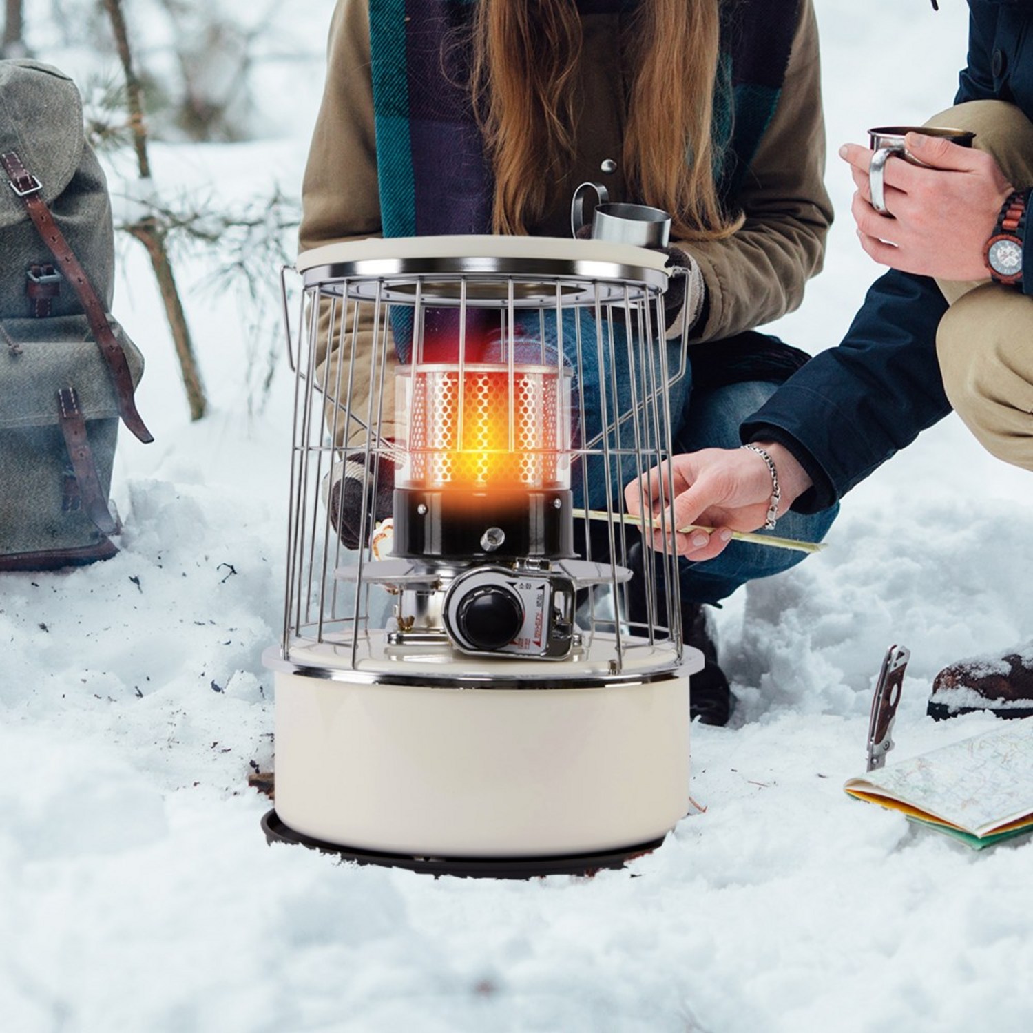 감성적인 디자인과 강력한 난방으로 겨울 캠핑을 따뜻하게!