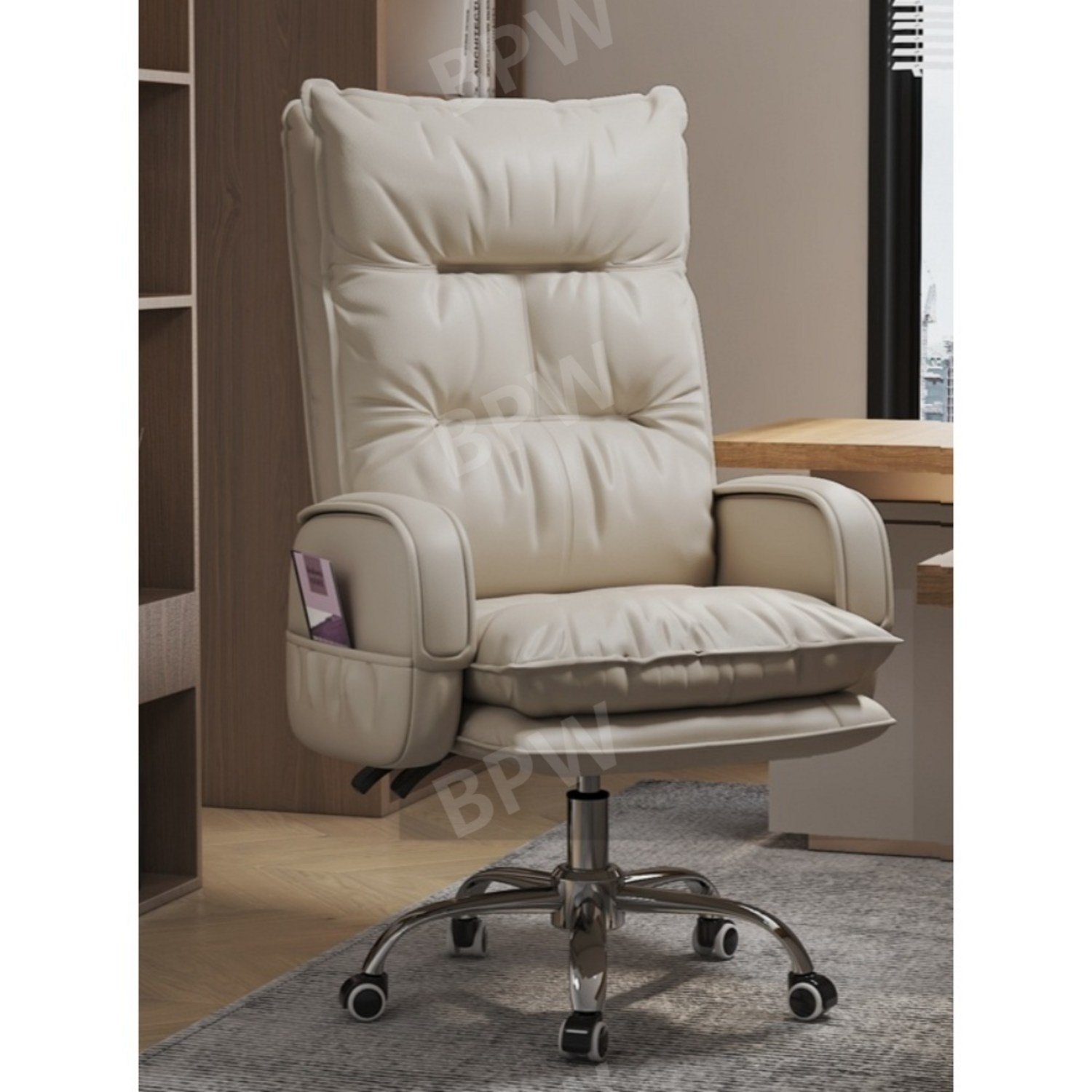 편안하고 지지력 있는 리클라이너 사무실 의자