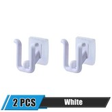 4) 2Pcs White