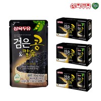 삼육두유 검은콩&칼슘 검은콩두유 파우치, 190ml, 60개