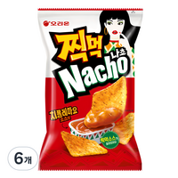 오리온 찍먹 나쵸 치폴레마요소스맛, 6개, 84g