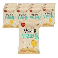 이츠웰 아이누리 부드러운 두부 와플 과자, 16g, 20개