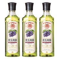 사조해표 포도씨유, 500ml, 3개