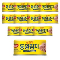 동원 라이트 스탠다드 참치, 150g, 12개