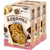백설 초코칩쿠키믹스, 290g, 3개