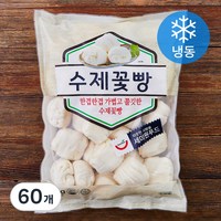 세미원 수제꽃빵 (냉동), 30g, 60개