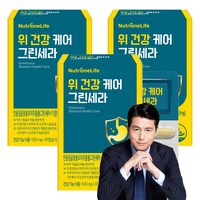 뉴트리원 위 건강 케어 그린세라 15g, 30정, 3개