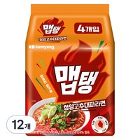 맵탱 청양고추대파라면 110g, 12개