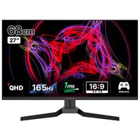 주연테크 QHD 리오나인 게이밍모니터 HDR 165Hz, 68cm, X27Q-165(일반)