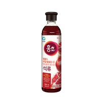 청정원 홍초 100% 자연발효초 사용 석류, 900ml, 1개