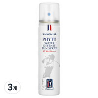 선몬랩 피토 워터 디펜스 선스프레이 SPF50+ PA++++, 80ml, 3개