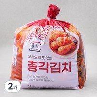 종가 총각김치, 2.5kg, 2개