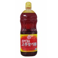 오쉐프 고추맛기름, 1개, 1.5L