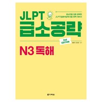 JLPT 급소공략 N3 독해:급소만을 집중 공략한 JLPT(일본어능력시험) 완벽 대비서, 다락원, JLPT 급소공략 시리즈