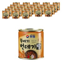 유동 뚝배기 번데기탕 구수한맛, 280g, 24개