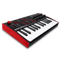 AKAI MPK Mini MK3 아카이 USB 마스터키보드, Red, 1개